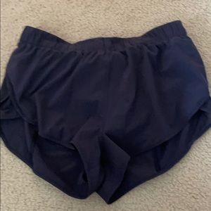 Blue 2.5 in lululemon shorts size 8